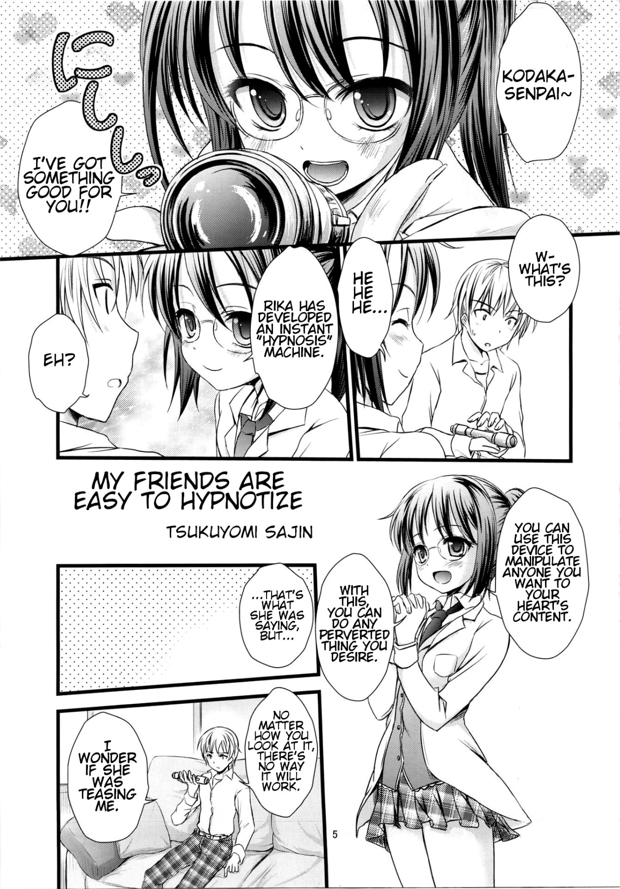 Hentai Manga Comic-My Friends Are Easy to Hypnotize-Read-3